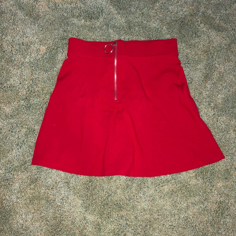 Forever 21 Red Skirt